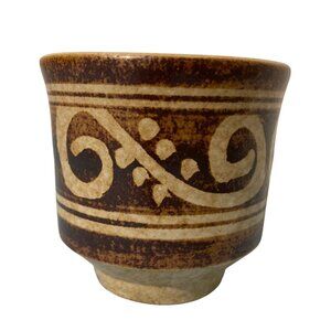 MCM Pottery Craft Planter Robert Maxwell Inspired Hand Decorated